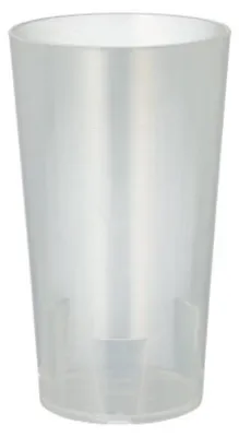 Produktbild von Papstar 85194, Einzelbild, 0,2 l, Durchscheinend, Polypropylen, Tasse, Universal