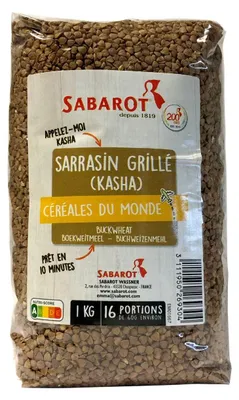 Immagine prodotto di Sabarot Boekweit 1000g – Farina di grano saraceno senza glutine, ricca di fibre, ideale per cuocere al forno e cucinare