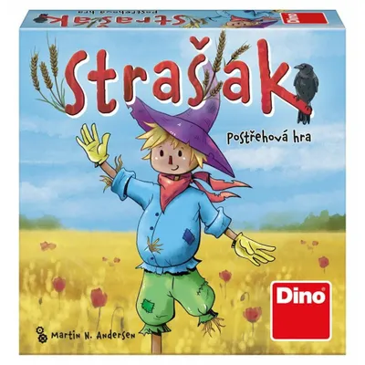 Produktbild von DINO Vogelscheuche Kartenspiel für 2-6 Spieler, trainiert Beobachtung und Gedächtnis