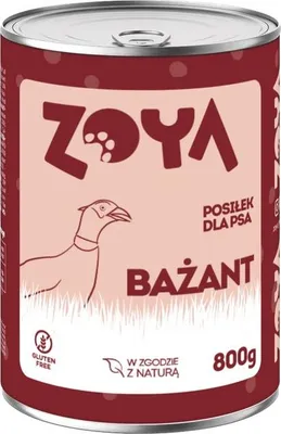 Produktbild von ZOYA Pheasant - Nassfutter für Hunde - 800g