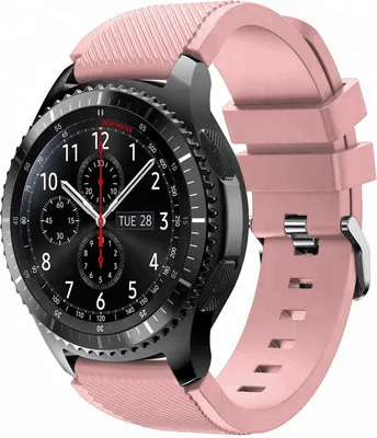 Produktbild von Armband 22mm für Samsung Galaxy Gear S3/Gear 2/ Huawei Watch GT Watch 2 Pro für Ticwatch Pro in Rosa