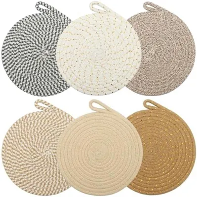 Productafbeelding van PromoHome® 6-delige set pannensets – Hittebestendig en antislip, rood, 20 cm