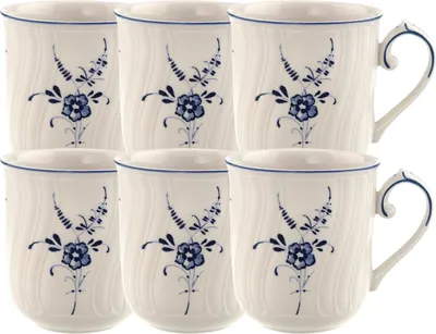 Produktbild von Villeroy & Boch Alt Luxemburg Becher mit Henkel 0,29l Set6