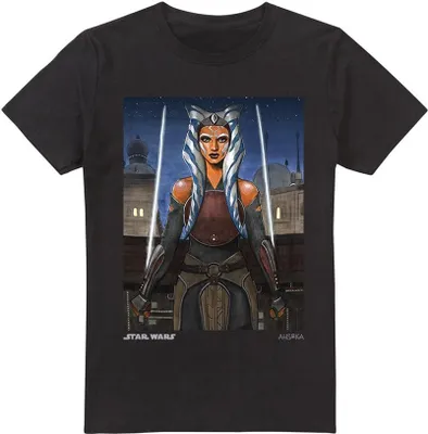 Produktbild von Ahsoka - "Heroic" T-Shirt für Herren TV4260 (S) (Schwarz)
