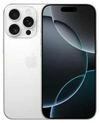 Produktbild von Apple iPhone 16 Pro , 16 cm (6.3"), 2622 x 1206 Pixel, 1 TB, 48 MP, iOS 18, Weiß