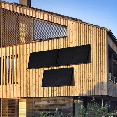Produktbild von 1350 Watt, Fassade, Bifazial Komplettset, Balkonkraftwerk, Germany 5m Anschlusskabel, Hoymiles HMS-800W