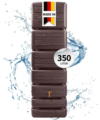 Productafbeelding van 4rain SLIM WOOD DECOR wandtank 350 L darkwood, AI-gegenereerde afbeelding