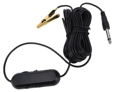 Obrázek produktu pro Klipový mikrofon s 6,3mm konektorem, regulací hlasitosti, přenosný, pro kytaru, ukulele a housle