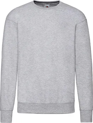 Image de Fruit of the Loom 62-156-0 | Herren New Lightweight Set-In Sweat / Belcoro® Garn - Farbe : Heather Grey - Größe : M