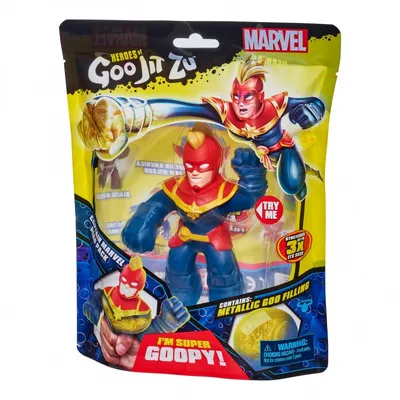 Obrázok produktu pre Goo Jit Zu - Figúrka Marvel - Captain Marvel