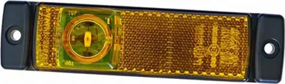 Image de Feu de position latéral montage latéral LED avec câble HELLA pour AEBI
