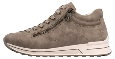 Image de Rieker Damen Halbschuh Beige – Extra weit