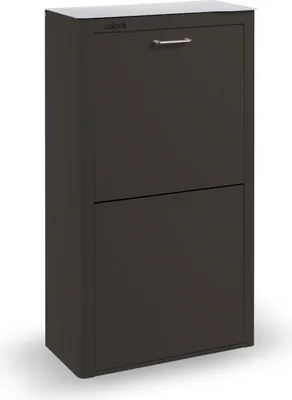 Produktbild von CUBEK - Mülleimer / Abfalleimer Mülltrennsystem 80L - 4x20L. Aus Metall