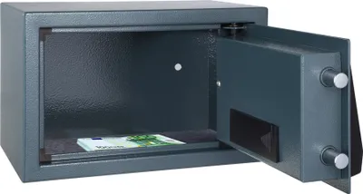 Produktbild von Tectake Tresor elektronisch 20x31x22 cm schwarz Eisen-pulverbeschichtet 4,6 kg 3 mm