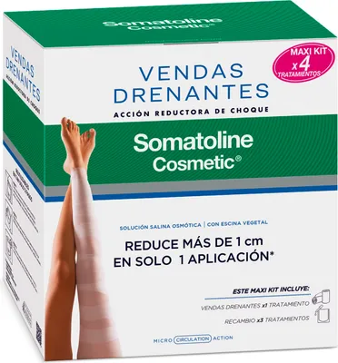Obrázok produktu pre Somatoline drenážne obväzy Maxi Kit 4 Piece Set