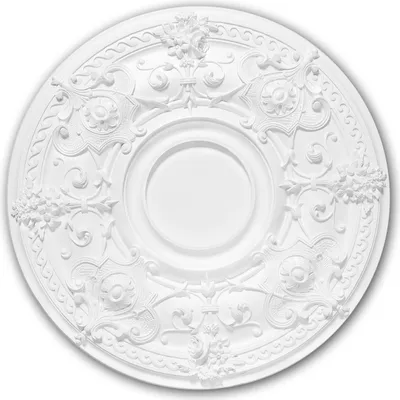 Immagine prodotto di Rosone da soffitto Profhome 156040 stile neo impero Ø 70,7 cm