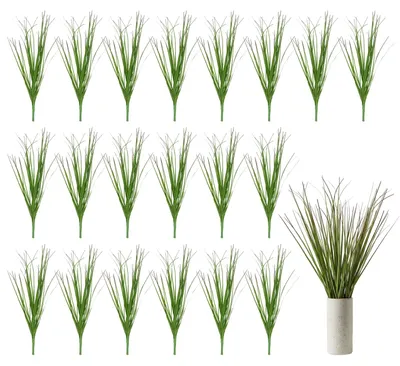 Kunstgraspflanzen 20er Set 30 cm UV-beständig