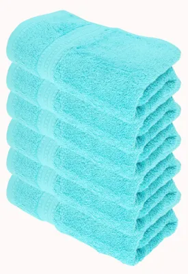 Produktbild von Julie Julsen BIO Handtuch-Set 6 Stk. 50x100 Türkis
