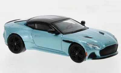 Produktbild von PCX Premium Classics Aston Martin DBS Superleggera, metallic-hellblau, 2019