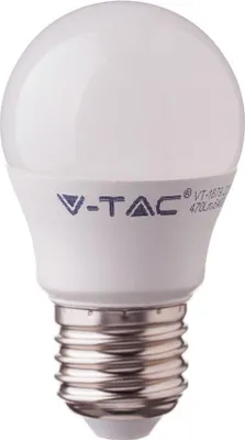 Immagine prodotto di V-TAC SAMSUNG CHIP Lampadina a LED 7W E27 Sfera G45 VT-290 calda 600lm