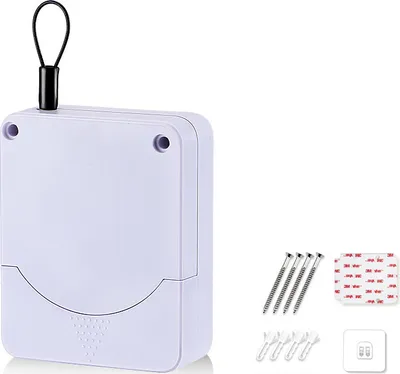 Obrázek produktu pro INF Bílý automatický zavírač dveří - Vylepšený tlumič, snadná instalace