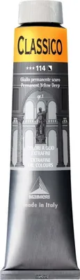 Zdjęcie produktu dla Maimeri Classico Farba olejna Permanent Yellow Deep 200 ml 1 szt.