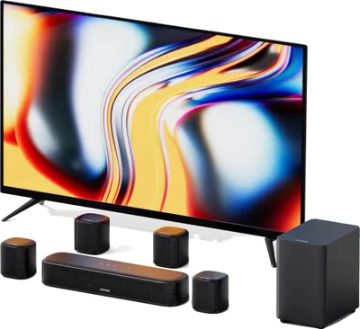 Zdjęcie produktu dla Soundbar, wirtualny dźwięk przestrzenny 7.1CH, bezprzewodowe głośniki, Aura A40