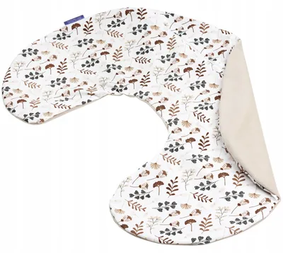 Obrázek produktu pro Jukki povlak na kojicí polštář – Boho Garden & Ecru Velvet