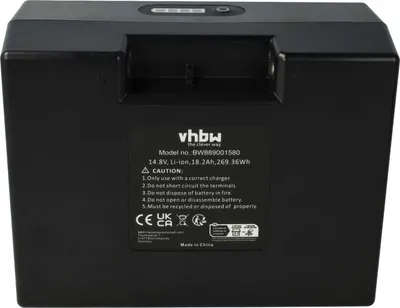 Produktbild von vhbw Akku Ersatz für 12V18Ah LiFePO4 Golf Battery Pack für Elektro-Trolley Caddy (18200 mAh, 14,8 V, Li-Ion)