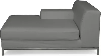 Productafbeelding van Dekoria bekleding voor de Kramfors sofa, chaise longue links, donkergrijs. Bekleding voor de chaise longue links van de Kramfors