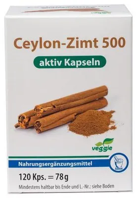 Immagine prodotto di Pharma Peter Cannella di Ceylon 500 capsule attive, 120 capsule
