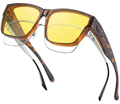 Imagen del producto de Gafas de visión nocturna polarizadas para usuarios de gafas, con protección UV400