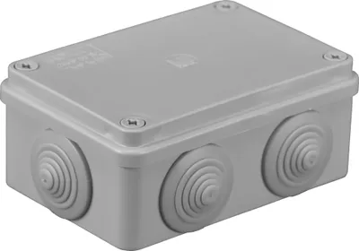 Produktbild von Aufputz Anschlussdose 125x85x55 Hermetisch IP65 Abzweigdose, Verteilerkasten