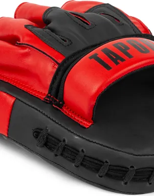 Obrázek produktu pro Chrániče rukou ze syntetické kůže (1 pár) RASHAD Black/Red/Ecru jedna velikost Tapout