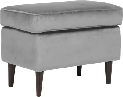 Image de Repose-pieds rembourré ALENKA 1 – gris