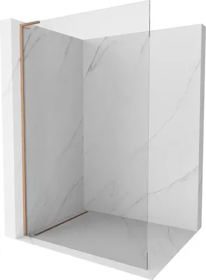 Immagine prodotto di Mexen Kioto L parete doccia Walk-in 120 x 200 cm, trasparente, rame spazzolato - 800-120-103-65-00