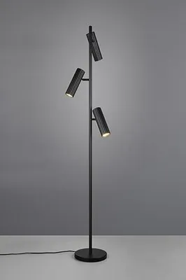 Immagine prodotto di Trio 467700332 Soka GU10 lampada da terra a 3 pieghe ⌀22cm nero opaco
