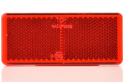 Obrázok produktu pre Reflexné prvky 96 x 42 mm vzadu s lepiacou páskou
