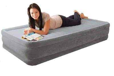 Obrázek produktu pro Intex Comfort plyšový vzdušný - Jednolůžkový