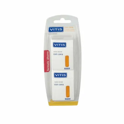 Obrázek produktu pro Vitis voskovaná zubní nit 2x50m