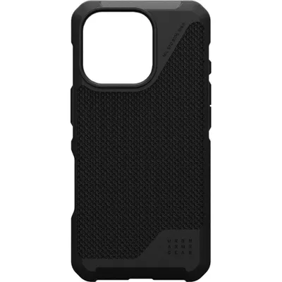 Obrázek produktu pro Urban Armor Gear Metropolis LT, Obal, Apple, iPhone 16 Pro, 16 cm (6.3"), Černá