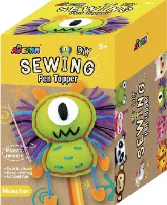 Image de Coudre un étui à crayons - Monstre