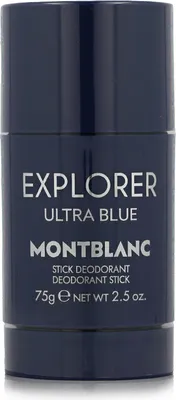Produktbild von Montblanc Explorer Ultra Blue, Männer, Parfümiertes Deo, Deostift, Stab, 75 g, Jeder Hauttyp