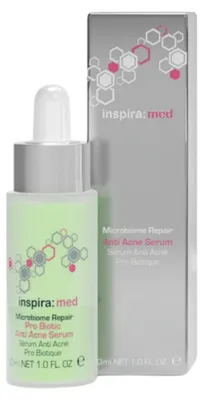 Produktbild von Inspira Microbiome Pro Biotic Anti-Acne Serum 30 ml – Hautbalance