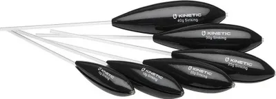 Immagine prodotto di Galleggianti da pesca Kinetic Bombette Fast Nero 15 Nero 15