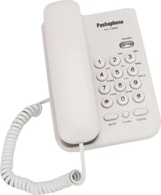 Produktbild von KX T3026CID Englisch Telefon für Hotel Home Office (britische Telefonleitung mit zufälliger Farbe) (weiß)