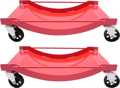 Productafbeelding van Verplaatsingshulpmiddel voor auto's, 2 stuks, draagbare garagekrik