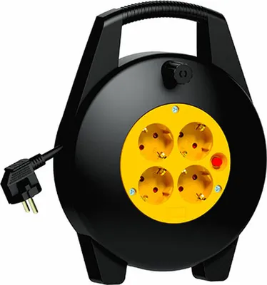Immagine prodotto di Avvolgicavo TM Electron 3 x 1,5 mm 10 m 4 spine