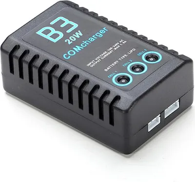 Obrázok produktu pre B3 20W 11.1V 2S - 3S Lipo Battery Balance Charger pre RC Drone US plug