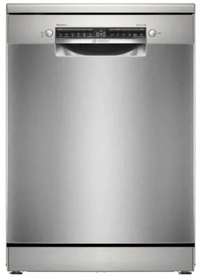 Obrázek produktu pro Bosch Serie 4 SMS4HMI08E, Stojací, Plná velikost (60 cm), Nerezová ocel, Knoflíky, 1,75 m, Sklopný